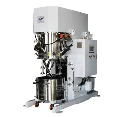 Twin Shaft Tov Khoom Ob Chav Planetary Mixers Tshuab